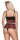Bra and Briefs black/red XL