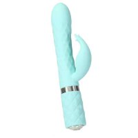 Pillow Talk Lively Rabbit Vibrator Teal