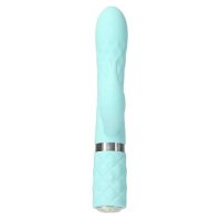Pillow Talk Lively Rabbit Vibrator Teal