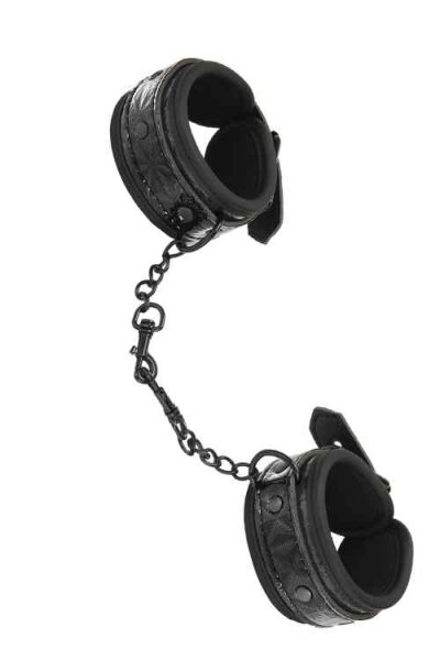 Whipsmart Diamond Hand Cuff Black