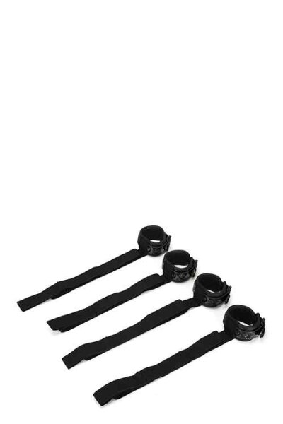 Whipsmart Diamond Bed Restrain Kit Black