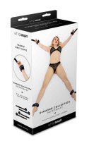 Whipsmart Diamond Bed Restrain Kit Black