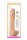 Colours Pleasures Dildo White 25,4 cm