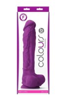 Colours Pleasures 25,4 cm Dildo Purple