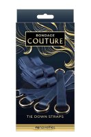 Bondage Couture Tie Down Straps Blue