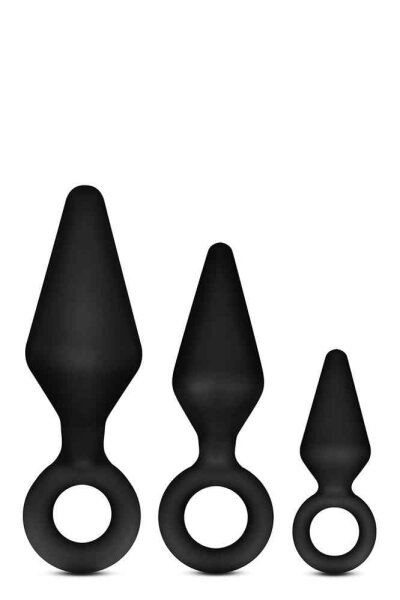 Anal Adventures Platinum Loop Plug Kit