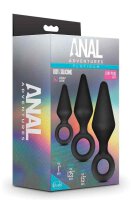 Anal Adventures Platinum Loop Plug Kit