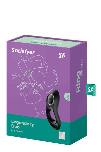 Satisfyer Legendary Duo Schwarz Black