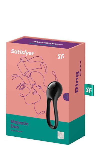 Satisfyer Majestic Duo Schwarz