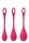Satisfyer Yoni Power 1 Training Set Red