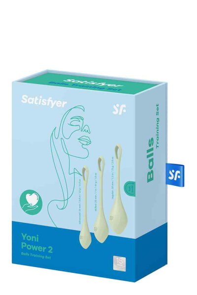 Satisfyer Yoni Power 2 Training Set Light Green