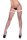 White Lace Top Wht Fishnet Thigh Hi Bow - Onesize
