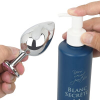 Silver Jewelry Anal Plug (L)