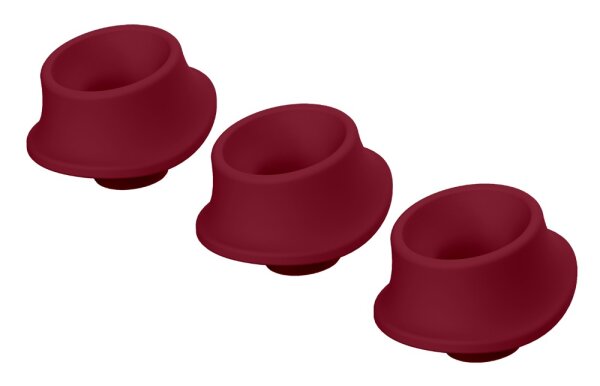Womanizer 3x replacement caps Premium 2/Classic 2 red L