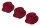 Womanizer 3x replacement caps Premium 2/Classic 2 red L