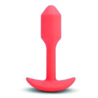 B-Vibe Vibrating Snug Plug 1 (S) Orange