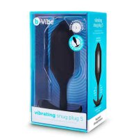 B-Vibe Vibrating Snug Plug 5 (XXL) Black