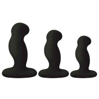 Nexus - G-Play Trio Plus Unisex Vibrator Pack S/M/L Black