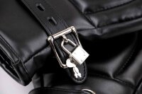 BDSM Leather Mitts Black