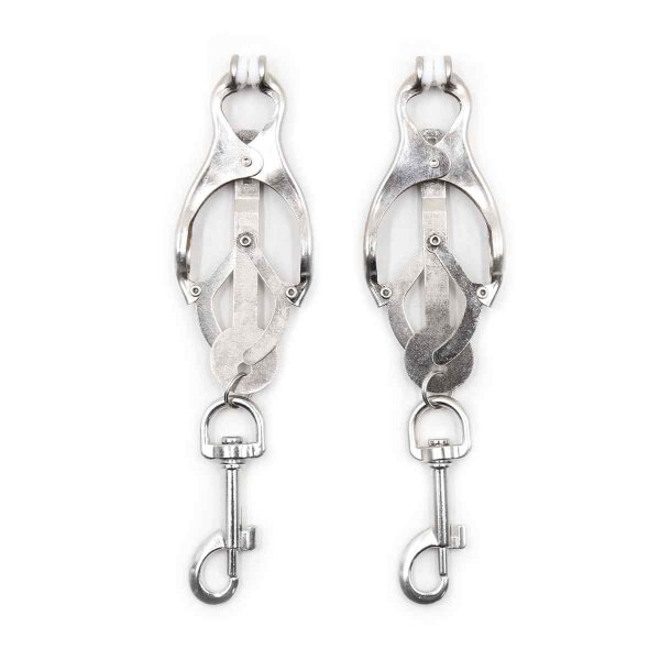 Clover Nipple Clamps with Snap Hook