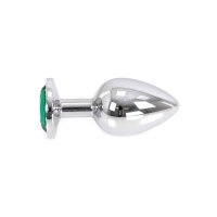 Buttplug Aluminium Green Large 4 cm