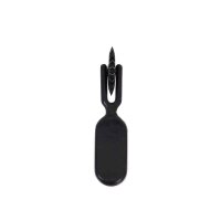 Plastic Mini Pinwheel Black