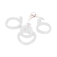 Plastic Chastity Cage Clear