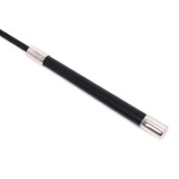 Fancy Black & Chrome Crop