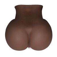 Masturbator Large Black Double Hole (XL)