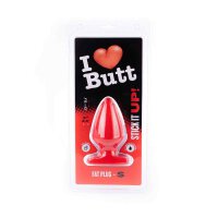 I Love Butt - Fat Plug S Red 6 cm