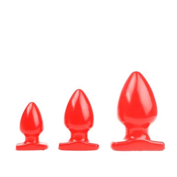 I Love Butt - Spade Plug L Red 9 cm