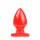 I Love Butt - Spade Plug L Red 9 cm