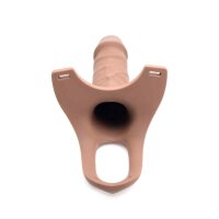 Hollow Silicone Dildo Strap-on Flesh