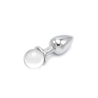 Kiotos - Anal Plug Ball Gem Clear 2,8 cm