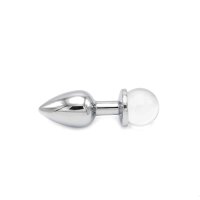 Anal Plug Ball Gem Clear