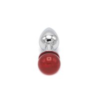 Kiotos - Anal Plug Ball Gem Red 2,8 cm