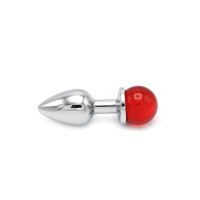 Kiotos - Anal Plug Ball Gem Red 2,8 cm