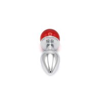 Kiotos - Anal Plug Ball Gem Red 2,8 cm