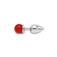 Kiotos - Anal Plug Ball Gem Red 2,8 cm