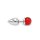 Kiotos - Anal Plug Ball Gem Red 2,8 cm
