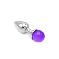 Kiotos - Anal Plug Ball Gem Purple 2,8 cm