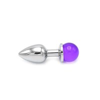 Kiotos - Anal Plug Ball Gem Purple 2,8 cm