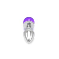 Kiotos - Anal Plug Ball Gem Purple 2,8 cm