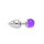 Kiotos - Anal Plug Ball Gem Purple 2,8 cm