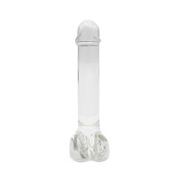 Glass Dildo Smooth Penis