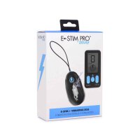 E-Stim Pro Silicone Vibrating Egg with Remote Control