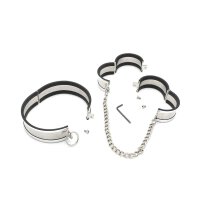 Steel Medium Collar & Cuffs