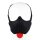 Neoprene Puppy Dog Black Mouth Mask