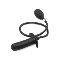 Inflatable Dildo Smooth Black