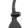 Inflated Anal Spade Plug Black
